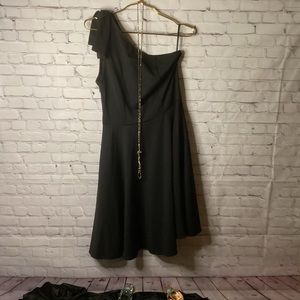 🖤Black Jasambac One Shoulder Dress🖤Size M
